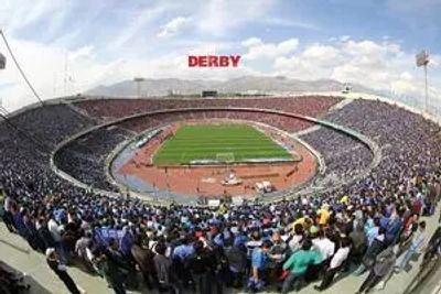 تجمع هواداران استقلال و پرسپولیس در کنار یکدیگر+فیلم