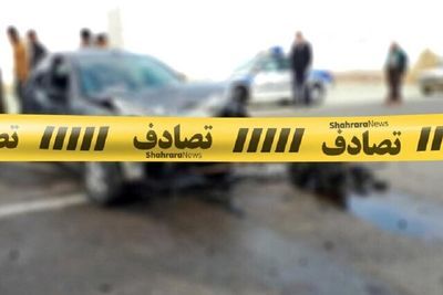 ۱۰ مصدوم در پی برخورد دو خودرو در جاده قمصر کاشان