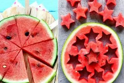 ایده های خلاقانه؛ قاچ کردن قرتی هندوانه