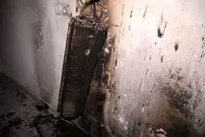حریق کولر گازی در مشهد و محبوس شدن ۵ نفر