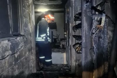 دو مصدوم در انفجار و آتش سوزی منزل مسکونی در محله باغ ابریشم کرمانشاه
