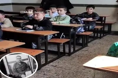 آواز جگرسوز؛ به جای معلم خبر فوتش اومد سر کلاس دانش آموزاش عین ابر بهار اشک میریزن