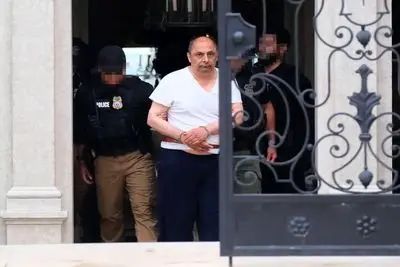 اولین تصاویر از جمشید قمی که در آمریکا بازداشت شده است