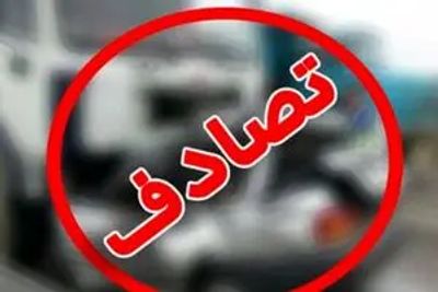 لحظه تصادف شدید عروس و داماد/ ویدئو