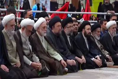 برگزاری مراسم سی و هفتمین سالگرد ارتحال امام خمینی (ره) در حرم مطهر