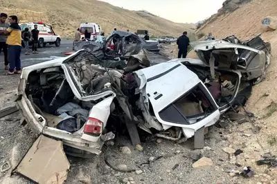 تصادف مرگبار در محور ایوانکی–تهران؛ ۶ کشته از اتباع خارجی
