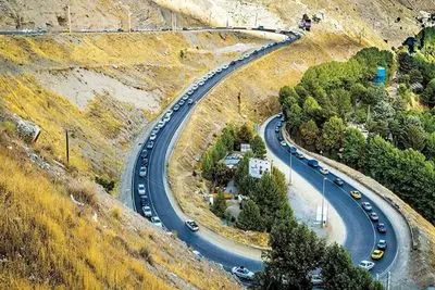 آخرین وضعیت تردد در جاده‌های کشور/ تردد روان در جاده چالوس و هراز