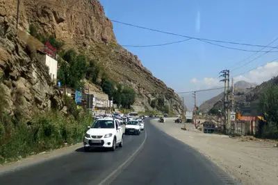 ترافیک سنگین در جاده هراز و ورودی های تهران