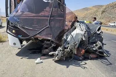 تصادف مرگبار دو پژو در جاده قیدار - همدان با ۳ جان‌باخته و ۳ مصدوم