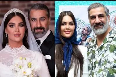 آواز احساسی؛ اولین عکس از محمد نادری و زنش بعد از ازدواج انگاری قهره