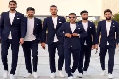 آواز قدرتی؛ تیم ملی فوتبال ایران رژه کنان راهی مکزیک شدند