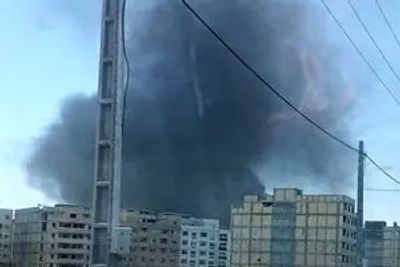 مهار حریق تریلی حامل سوخت در گمرک زاهدان؛ حادثه خسارت زیرساختی نداشت
