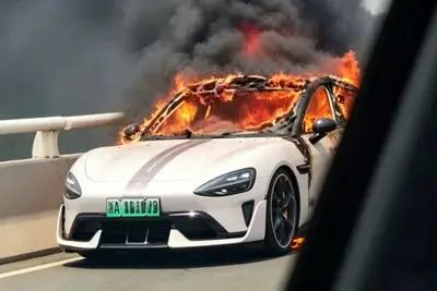 آتش‌سوزی خودرو شیائومی SU7 اولترا در چین / آبروی شیائومی در سطح جهانی رفت!