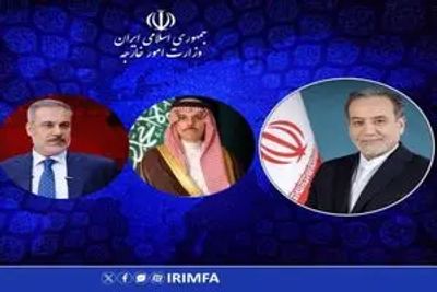 گفتگوی عراقچی با وزرای خارجه ترکیه و عربستان در پی حمله آمریکا به ایران