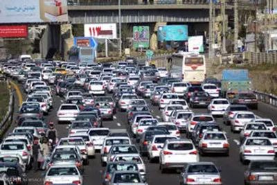 ترافیک سنگین در چالوس، هراز و ورودی های تهران